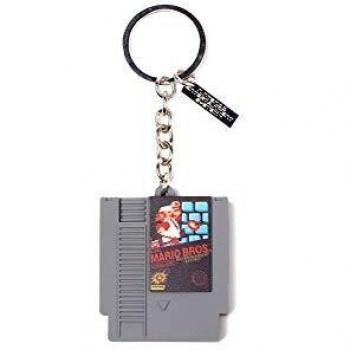 Nintendo Cartridge 3D - Llavero con colgante de goma