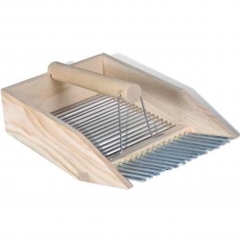 vidaXL Recogedor de Bayas de Madera Recogedor de Cosecha