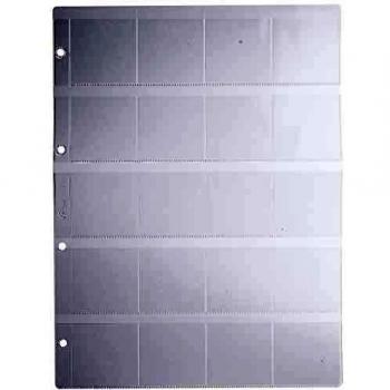 Pardo 102000 - Pack de 10 fundas para colección variada, 20 alojamientos