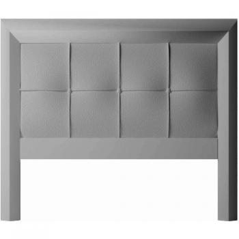 Sleepens - Cabecero de Madera Roma, 155 x 135 x 4, Blanco