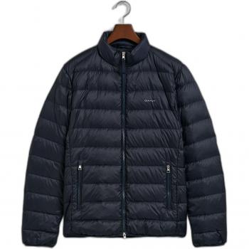 GANT Light Men's Down Jacket - Evening Blue - Size S