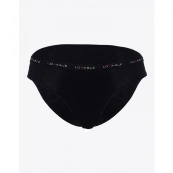 Lovable Slip Flujo Abundante Negro T-XL 1ud