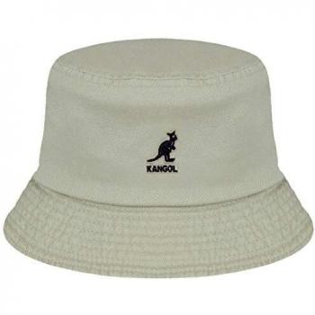 Kangol Washed Bucket Hat - Oatmeal - Men's Size L (58-59 cm)