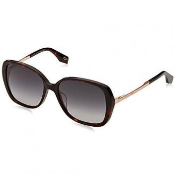 Marc Jacobs MARC304/S 086 Dark Havana MARC304/S Square Sunglasses Lens Category 3 Size 56mm