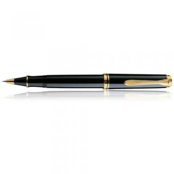 Pelikan - Bolígrafo roller, color negro