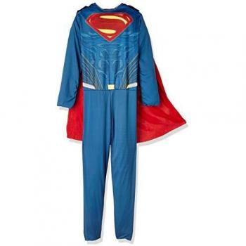 DC Comics - Disfraz de Superman Justice League para niño, infantil 7-8 años