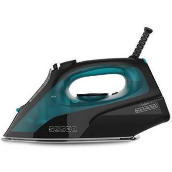 Black+Decker BXIR2403E Plancha de Vapor 2400W Suela de Cerámica Color Negro