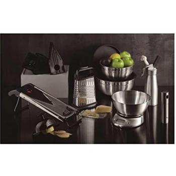 Rallador Multiusos Masterpro Cortador Acero Inoxidable Plateado (30,5 x 6,5 cm)