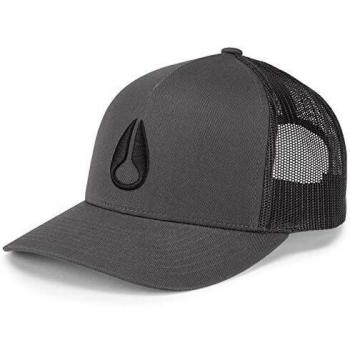 GORRA NIXON ICONED TRUCKER CHARCOAL/BLK U Negro