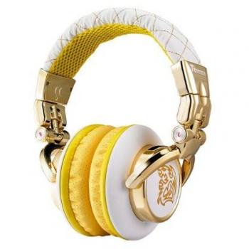 Auriculares Gaming Tt eSports Dracco Signature Estéreo Blanco-Amarillo (Conexión 3,5 mm)