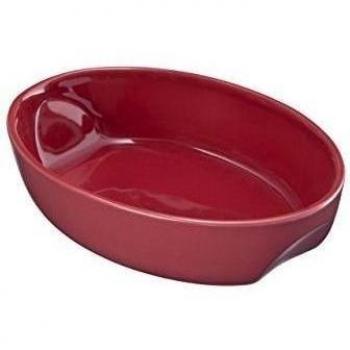Pyrex 4937507 - Fuente. Oval 33X21Cm Color Rojo Teja Cv Pyrex , Color Rojo , 33x21x4 cm