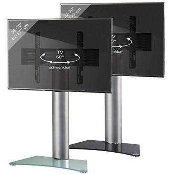 VCM Soporte vertical de TV Zental cristal opaco