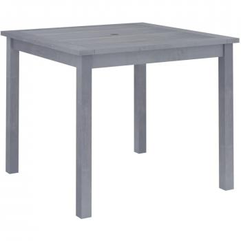 Solid Acacia Wood Square Garden Dining Table 34.6x34.6x29.1