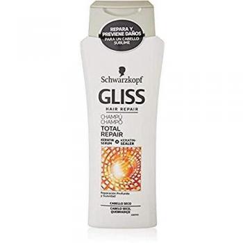 GLISS - Champú Total Repair - 3uds de 250ml