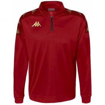Sudadera 1/2 Cremallera Gassolo Rojo de Kappa