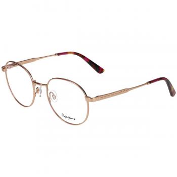 Pepe Jeans PJ1425 401 Men's Eyeglasses Gold Size 51 - Blue Light Block Available (Frame Only)