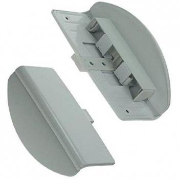 Tirador de puerta a depresión blanco para refrigerador y congelador Liebherr 7042614, 704261400