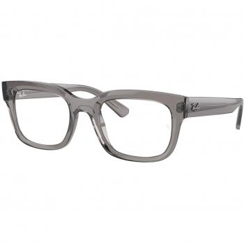Ray-Ban RX7217F Chad Asian Fit 8263 Armazones para Hombre Cristal, Gafas Recetadas para Hombre, Lentes Transparentes, Ajuste Asiático