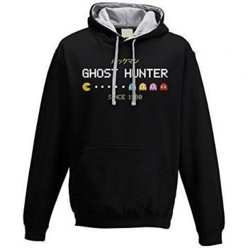 sudadera con capucha doppio colore hombre Eighties ghost hunter XL