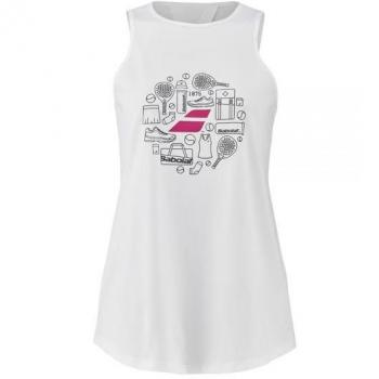 Camiseta De Tirantes Babolat Cotton - Materiales Transpirables - Soporte Robusto