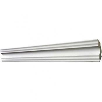 Moldura de Poliestireno A50 Blanca 200 x 50 x 50 mm para Techo o Pared