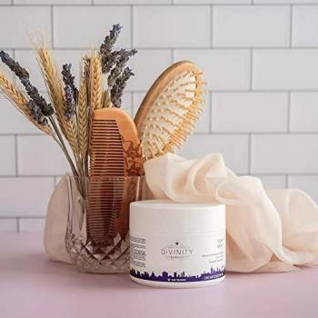 D.VINITY Violet Moon – Mascarilla Pelo Reestructurante, Cabellos Dañados, Nutre y Repara, Fortalece la Estructura Capilar, Babasú, Vitaminas A, B y C