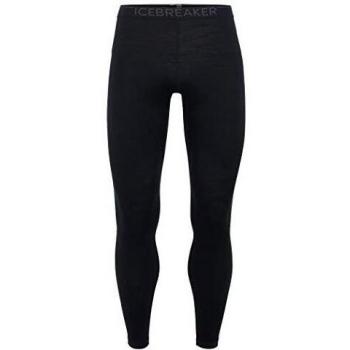 Icebreaker 200 Oasis Pantalones, Hombre, Negro/Gris