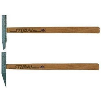 Stubai 419711 Martillo para baldosas con mango galvanizado plano, 50 g