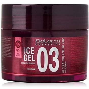 Salerm Cosmetics Ice 03 Strong Hold Styling Gel Fijador - 200 ml, Morado