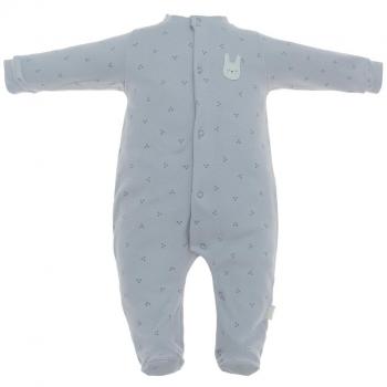 Cambrass 678.1, Pelele para Dormir para Bebé-Niños, Gris, T.0