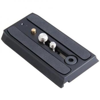 Hrph 3/8 Plato de desplazamiento de liberación rápida para Manfrotto 501HDV 503HDV