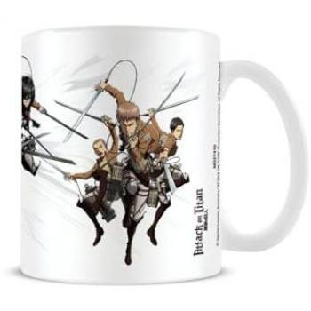 Taza de Ataque a los Titanes - Personaje, 315 ml, Alta Calidad, Temporada 3