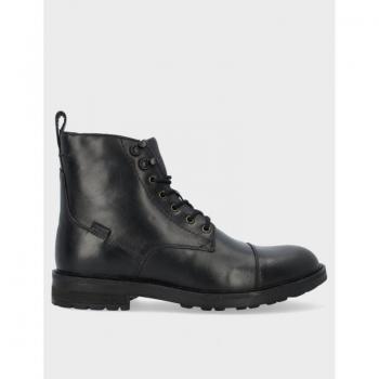 Levi's Men's Emerson 2.0 Leather Boots Full Black Size 45