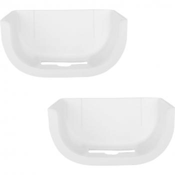 Soporte de pared sin tornillos para Eero Mesh WiFi, adhesivo fuerte, fácil instalación, sin herramientas ni taladrar