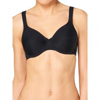 Triumph Modern Soft Cotton Underwire Bra for Women - Black, Size 85D