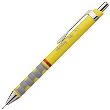 Portaminas rotring tikky 05 mm amarillo