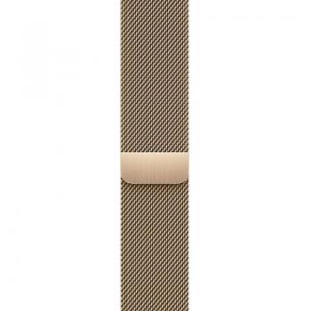Pulsera Milanese Loop para Apple Watch 45 mm en color oro