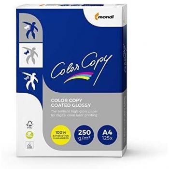 Color Copy Glossy 937243 - Paquete de 250 hojas para impresión láser, A4
