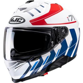 Casco Integral HJC i71 Simo Blanco Rojo Azul XS 54-55