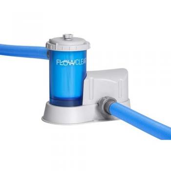Bomba de filtro de cartucho transparente Bestway Flowclear
