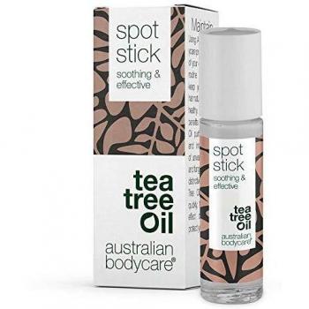 Australian Bodycare Tea Tree Oil Spot Stick - Tea Tree Blemish Stick for Spots, pimples, Oily and Acne Prone Skin. Contains high Pharmaceutical Grade Australian Tea Tree Oil, 9ml