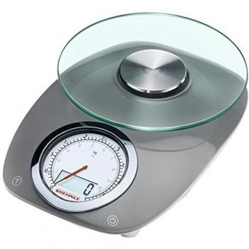 Soehnle Vintage Style Báscula de Cocina Digital, Gris