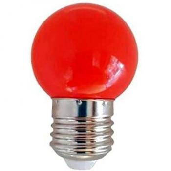 Silver Electronics Bombillas E27, 1 W, Rojo