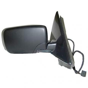 Retrovisor Alkar 6140849 - Espejo retrovisor exterior para automóvil, tipo manual, con carcasa negra, diseño específico para vehículos, incluye soporte de montaje y cristal convexo