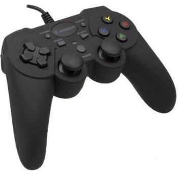 Manette Filaire Noire Pour PS3/Pc [Importación Francesa]