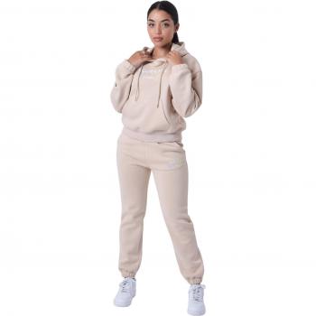 Embroidered Beige Joggers for Women by Project X Paris