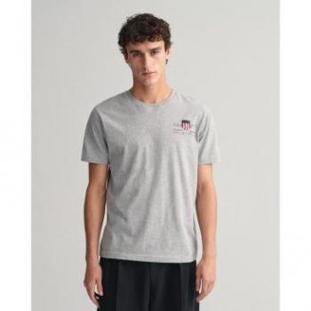 Camiseta Gant Archive Shield con bordado