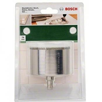 BOSCH 2609256C93 - Corona diamante cerámica: corte húmedo: 74mm: DIY