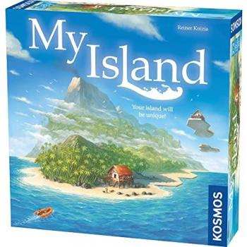 Thames & Kosmos My Island: Your Island Will Be Unique, Decision-Making Board Game, Family Games for Game Night, Board Games for Adults and Kids, For 2 to 4 Players, Age 10+, Blue