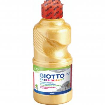 Témpera Giotto Metalizada Color Oro 250 ml Lavable F53140100